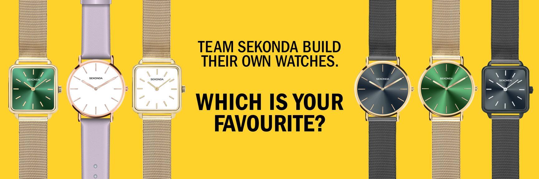 Sekonda Team Designs: Build Your Watch
